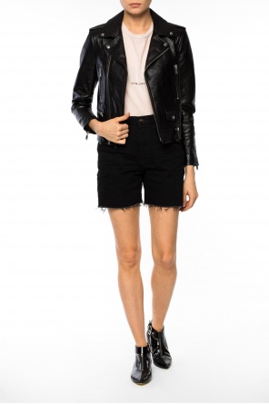 Shorts with frayed cuffs, zdjęcie 2 Shorts with frayed cuffs od Saint Laurent